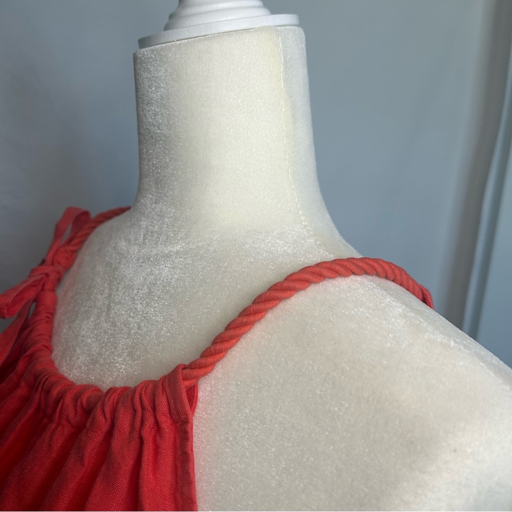 Tommy Bahama linen summer dress great condition size XS side pockets - Picture 6 of 8